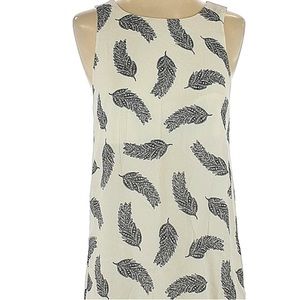 Host Pick-Beautiful H& M Sleeveless Black andIvory Paisley Print Dress in Size 4